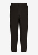 Dolce & Gabbana Straight Chino Pants GW13ET FU4C2 M3977 Brown