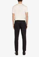 Dolce & Gabbana Straight-Leg Pleated Pants Blue GW13ET GH146 B0665