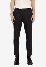 Dolce & Gabbana Straight-Leg Pleated Pants Blue GW13ET GH146 B0665