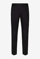 Dolce & Gabbana Straight-Leg Pleated Pants Blue GW13ET GH146 B0665