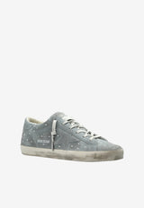 Golden Goose DB Super-Star Suede Leather Sneakers Blue GWF00101.F008060.60137_BLUE