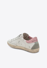 Golden Goose DB Super-Star Distressed Leather Sneakers White GWF00102F002569/R_GOLDE-10914
