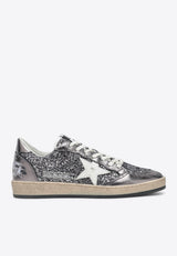Golden Goose DB Ball Star Glittered Sneakers Gray GWF00117F008065/S_GOLDE-60657