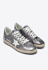 Golden Goose DB Ball Star Glittered Sneakers Gray GWF00117F008065/S_GOLDE-60657