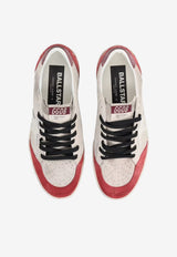 Golden Goose DB Ball Star Distressed Suede Sneakers Multicolor GWF00117.F007899.15842_MULTI COLO