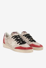 Golden Goose DB Ball Star Distressed Suede Sneakers Multicolor GWF00117.F007899.15842_MULTI COLO