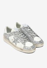 Golden Goose DB Stardan Glittered Low-Top Sneakers White GWF00128F002185/S_GOLDE-80185
