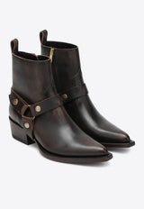 Golden Goose DB Debbie Leather Ankle Boot Brown GWF00545F007615/R_GOLDE-55390