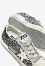 Golden Goose DB Super-Star Low-Top Glittered Sneakers Silver GWF00587F005435/O_GOLDE-90432