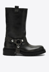 Golden Goose DB Kurt Vintage Leather Boots Black GWF00870F006977/Q_GOLDE-90100