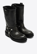 Golden Goose DB Kurt Vintage Leather Boots Black GWF00870F006977/Q_GOLDE-90100