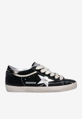 Golden Goose DB Super-Star Distressed Velvet Sneakers Black GWF01002.F008143.81501_MULTI COLO
