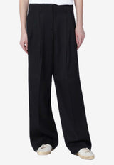 Golden Goose DB Tailored Wool Pants Black GWP01203P001546/S_GOLDE-90100