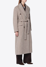Golden Goose DB Wool-Blend Belted Coat GWP02319P002091/R_GOLDE-60407