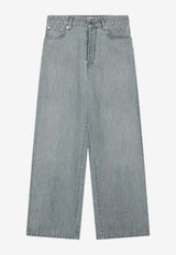 Miu Miu Washed Straight-Leg Jeans Blue GWP39418JI/S_MIU-F0076