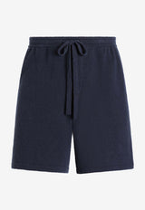 Dolce & Gabbana Striped Knit Bermuda Shorts Navy GXU31Z JGMGX B3895