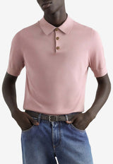 Dolce & Gabbana Embroidered DG Polo T-shirt Pink GXZ02Z JBSO5 F0052