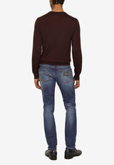 Dolce & Gabbana Skinny Stretch Jeans GY07LD G8JT3 S9001 Blue