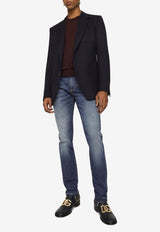 Dolce & Gabbana Skinny Stretch Jeans GY07LD G8JT3 S9001 Blue