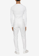 Dolce & Gabbana Straight Chino Pants GY7BMT FU6ZF W0800 White
