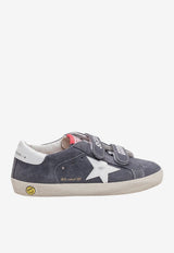 Golden Goose DB Kids Girls Old School Touch-Strap Sneakers Blue GYF00111.F008036.50669_MULTI COLO