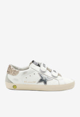 Golden Goose DB Kids Girls Old School Low-Top Sneakers White GYF00177F008041/S_GOLDE-10593