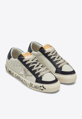 Golden Goose DB Kids Boys May Low-Top Sneakers White GYF00496F008058/S_GOLDE-15865