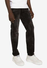 Dolce & Gabbana Logo Plaque Faded Jeans Gray GYJCCD G8KJ2 S9001
