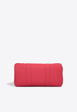 Hermès Garden Party 36 in Rouge Grenat Toile and Bougainvillier Negonda Leather