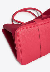 Hermès Garden Party 36 in Rouge Grenat Toile and Bougainvillier Negonda Leather