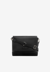 Tom Ford Leather Messenger Bag H0640-LCL325S 1N001 Black