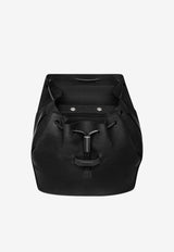 Tom Ford T-line Grained Leather Flap Backpack Black H0715-LCL600S NAA