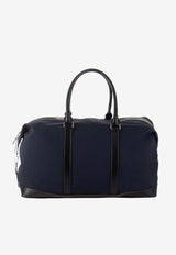 Travel Bag with Leather-Trims