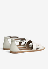 Hermès Santorini Sandals in Calfskin
