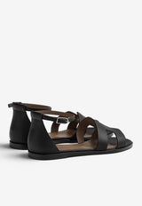 Santorini Sandals in Calfskin