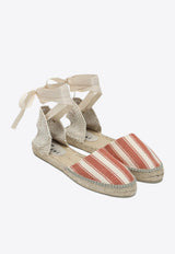 Manebi Low Striped Espadrilles Brown H2.4P0CO/Q_MANEB-TE