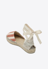 Manebi Low Striped Espadrilles Brown H2.4P0CO/Q_MANEB-TE