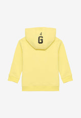 Givenchy Kids Boys Logo Print Hooded Sweatshirt Yellow H30146-BCO/O_GIV-518