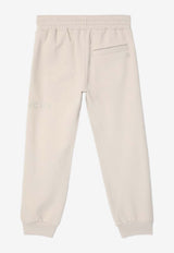 Givenchy Kids Boys 4G Logo Track Pants Cream H30690-ACO/Q_GIV-184