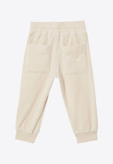 Givenchy Kids Boys Logo Embroidered Track Pants White H30924-BCO/R_GIV-184