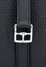 Halzan 25 in Black Clemence Leather with Palldium Hardware