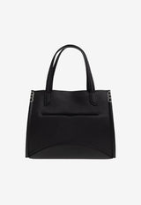 JW Anderson Loafer Leather Tote Bag Black HB0766 LA0397_BLACK