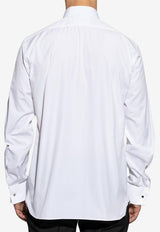 Tom Ford Pleated Plastron Formal Shirt White HECP01-CGS11 WAA
