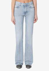 Haikure Flora Basic Flared Jeans Blue HEW03338DF095DE/Q_HAIKU-L0836