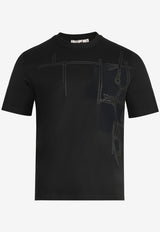 "Harnais en Gouache 3D" Print T-shirt