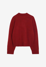 Embroidered Cashmere Sweater