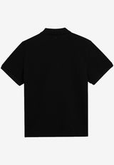 AMI PARIS Ami De Coeur Polo T-shirt Black HPL411760/S_AMI-045