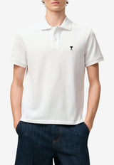 AMI PARIS Ami De Coeur Polo T-shirt White HPL411.760_WHITE