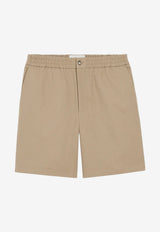 AMI PARIS Ami De Coeur Shorts Beige HSO835.CO0132_BEIGE