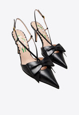 85 Bow-Embellished Pumps